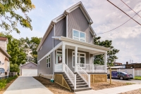 This home was just completed and is ready to move in! Move right in to this stunning BRAND NEW Single-Family home built with Energy Star rated technology, giving you low utility costs unheard of in Lakewood! Nestled into this dynamic Birdtown location, walk to one of many restaurants, bars, parks, or take a super short uber ride into Downtown CLE! Impeccable finishes in the wide open first floor, with soaring 10’ ceilings, including a kitchen with quartz countertops and stainless steel KitchenAid dishwasher and microhood. Luxurious Master Suite with vaulted ceilings, two HUGE walk-in closets and an attached bath with quartz countertops and a gorgeous tile shower. The full basement with a rough-in for a full bath is ready for you to finish! Your own private driveway and detached 2-car garage couldn’t make city living any more convenient! Your yard has already been sodded and there is an existing privacy fence that has been lined with arborvitaes! Why buy used when you can buy brand new in one of the area’s most popular locations?! Basement Rough in for 3-piece BathUpgraded Cabinets in Kitchen, Master Bath & Full BathRaised Height Vanity in Master BathQuartz Countertops in Kitchen and Master BathHerringbone Tile Backsplash in KitchenCustom Tile Shower in Master BathStainless Steel KitchenAid Microhood & DishwasherCOREtec Flooring throughout First Floor & in Master BathUpgraded Carpet on Stairs Up, Up Hall, Master Bedroom, Bedroom 2 & Bedroom 3Vaulted Ceiling in Master BedroomPlease contact Amy Collins at (440) 223-1617 or email info@knez.net for more information. 1635 Hopkins Ave.