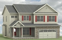 Great new floor plan offers 4 or 5 bedrooms as well as a wrap-around front porch. The spacious master suite includes a his and her walk-in closets, separate shower and soaking tub as well as double vanity sinks. Like all of our Heritage Series Homes, a long list of standard features is included ......... all at a terrific price. 2 Story Master Up - Crestview